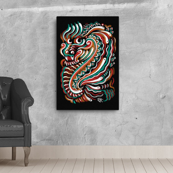 Dragon Tai Canvas Print