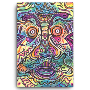 Jazz Totem Canvas Print