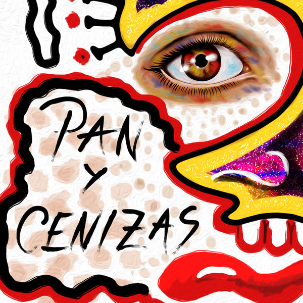 PAN Y CENIZAS impresión lienzo 45x66 cm