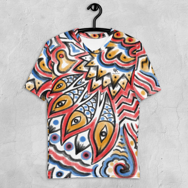 Creative Eagle all-over print T-shirt