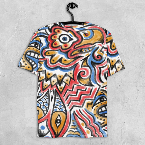 Creative Eagle all-over print T-shirt