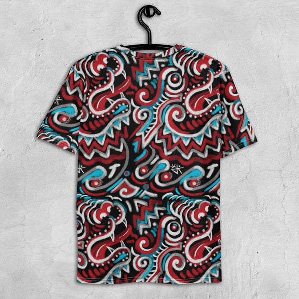 Asian Panther T-shirt with all over print